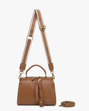 Jasmine Crossbody - Interchangeable Straps - Brown