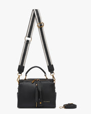 Jasmine Crossbody - Interchangeable Straps - Black
