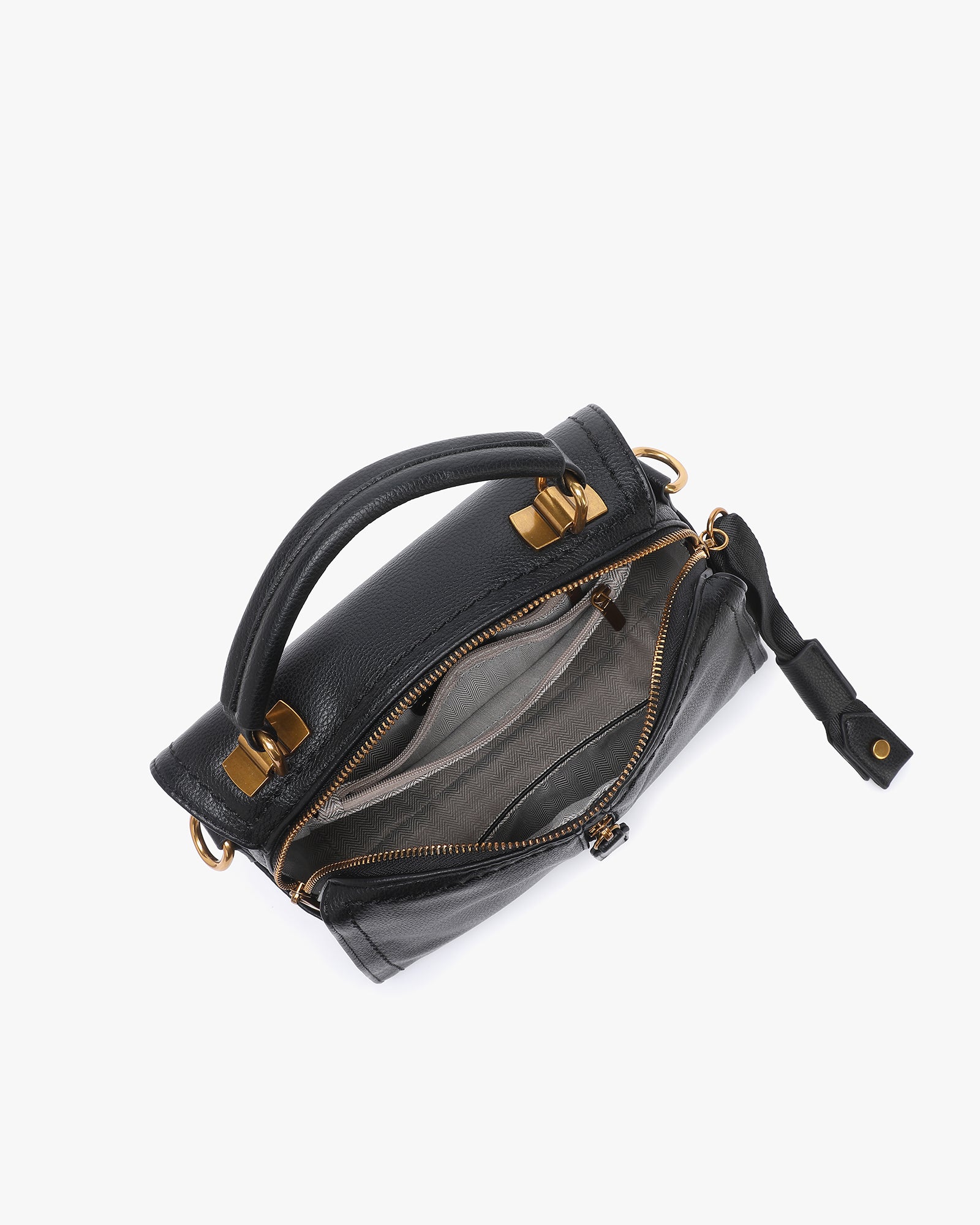 Jasmine Crossbody - Interchangeable Straps - Black