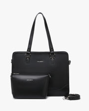 Isabella Iconic 2 Piece Set Laptop Tote - Fits up to 14" - Black