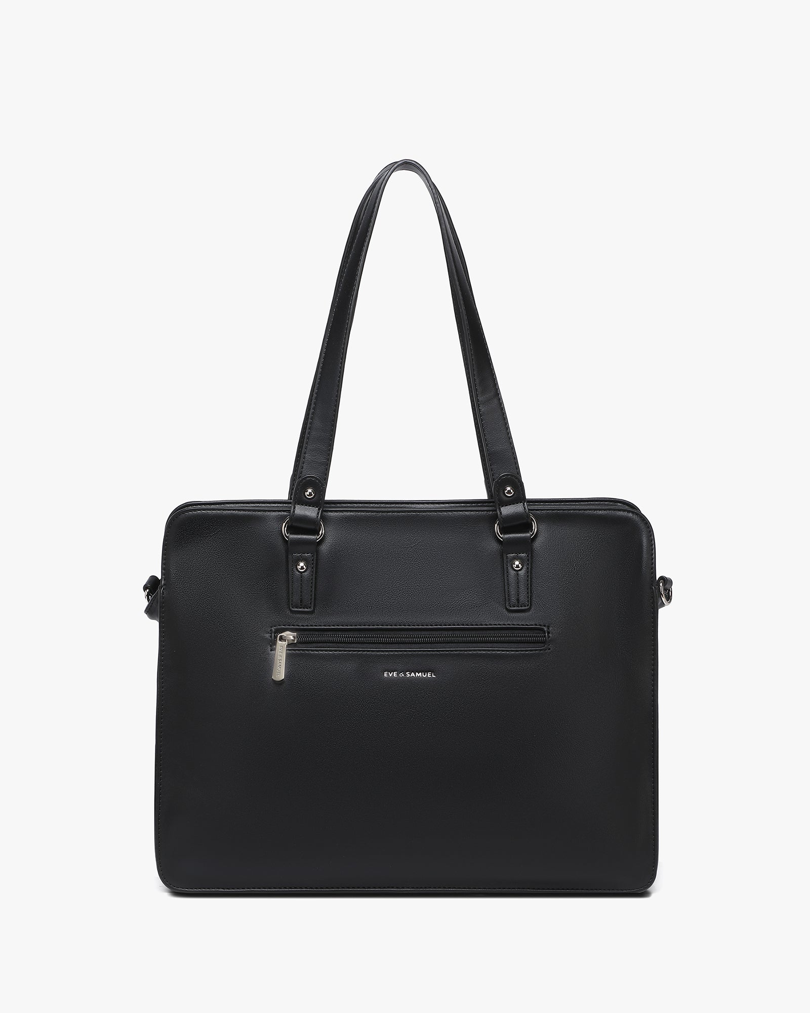 Isabella Iconic 2 Piece Set Laptop Tote - Fits up to 14" - Black