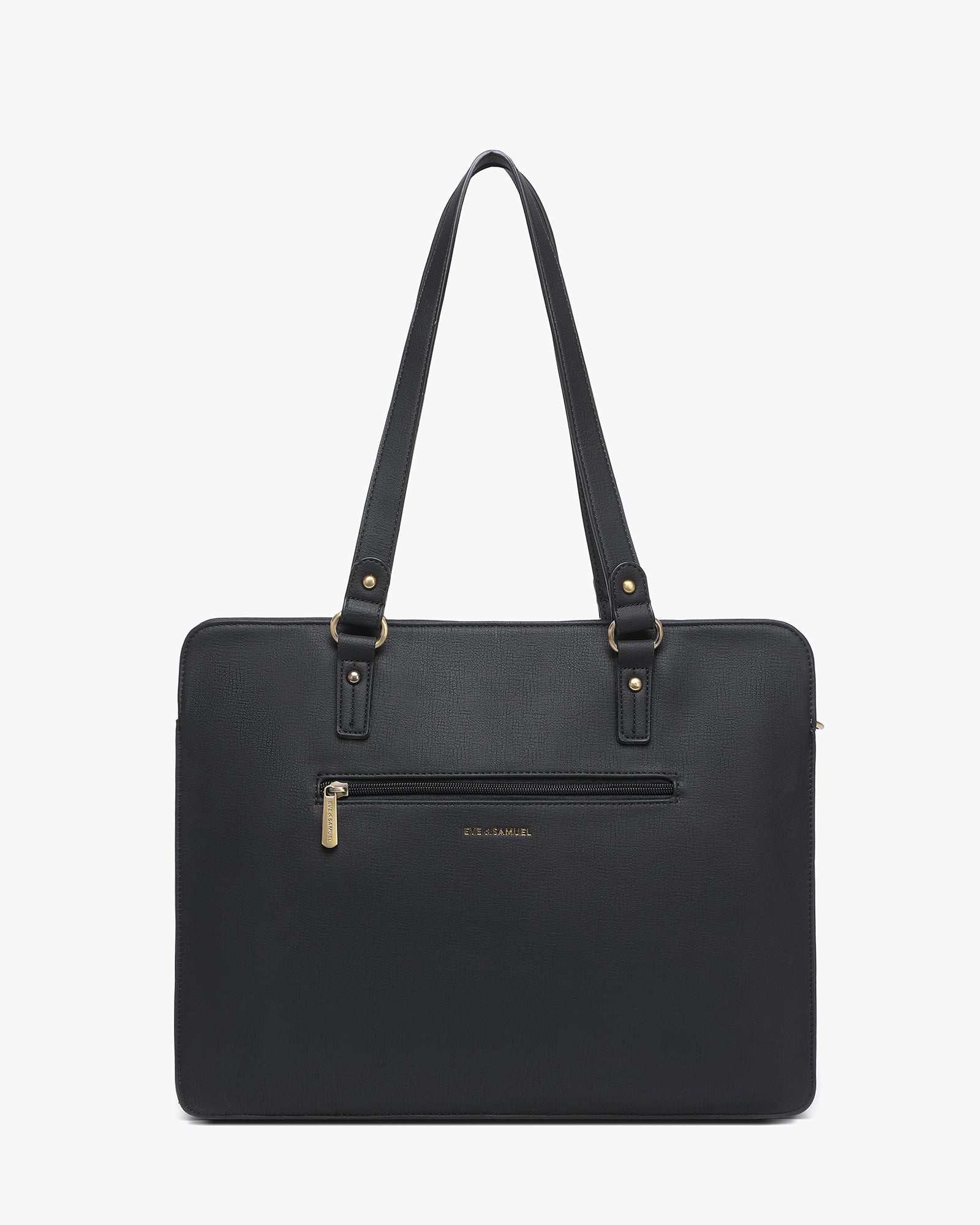 Isabella Iconic 2 Piece Set Laptop Tote - Fits up to 14" - Black Rustic