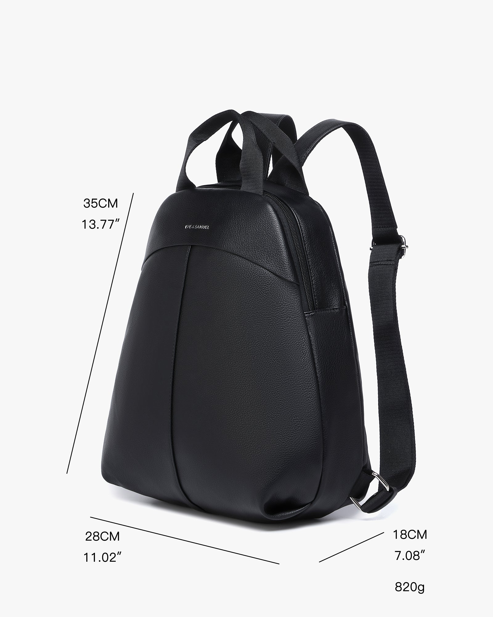 Grace Classic Laptop  Backpack - Fits up to 14" - Dark Gray Rustic