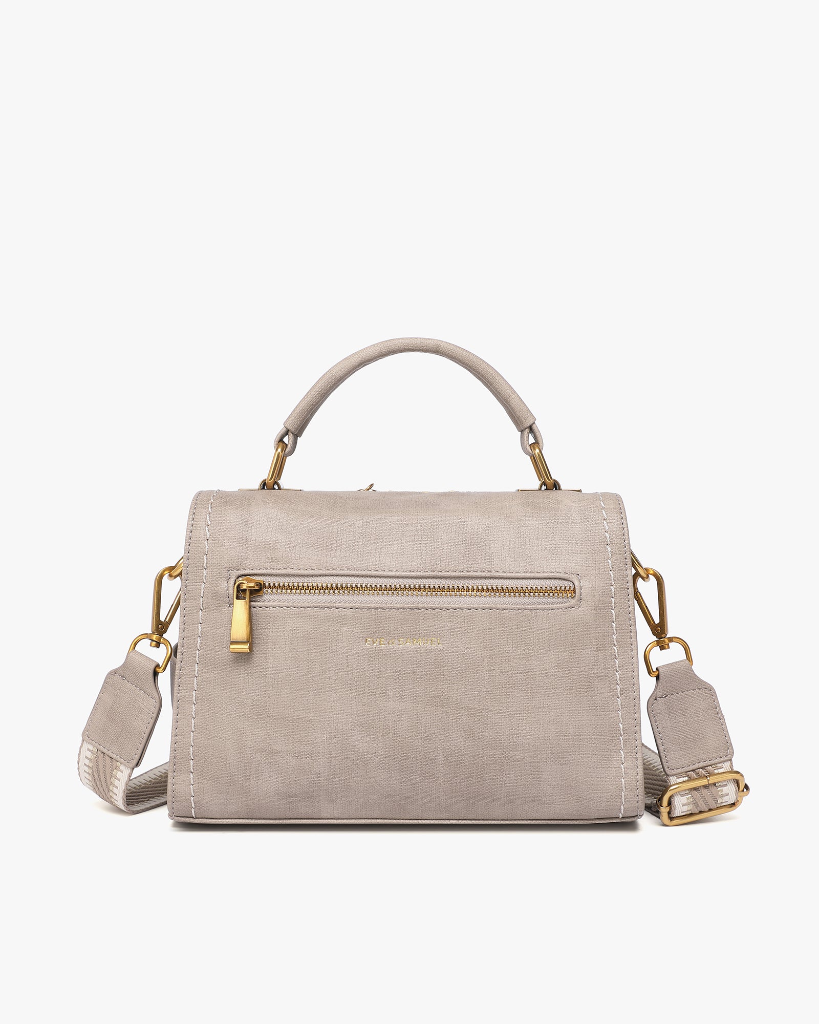 Jasmine Crossbody - Interchangeable Straps - Nude Rustic