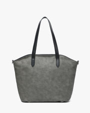 Florence Classic Laptop Tote - Fits up to 17.3" - Dark Gray Rustic