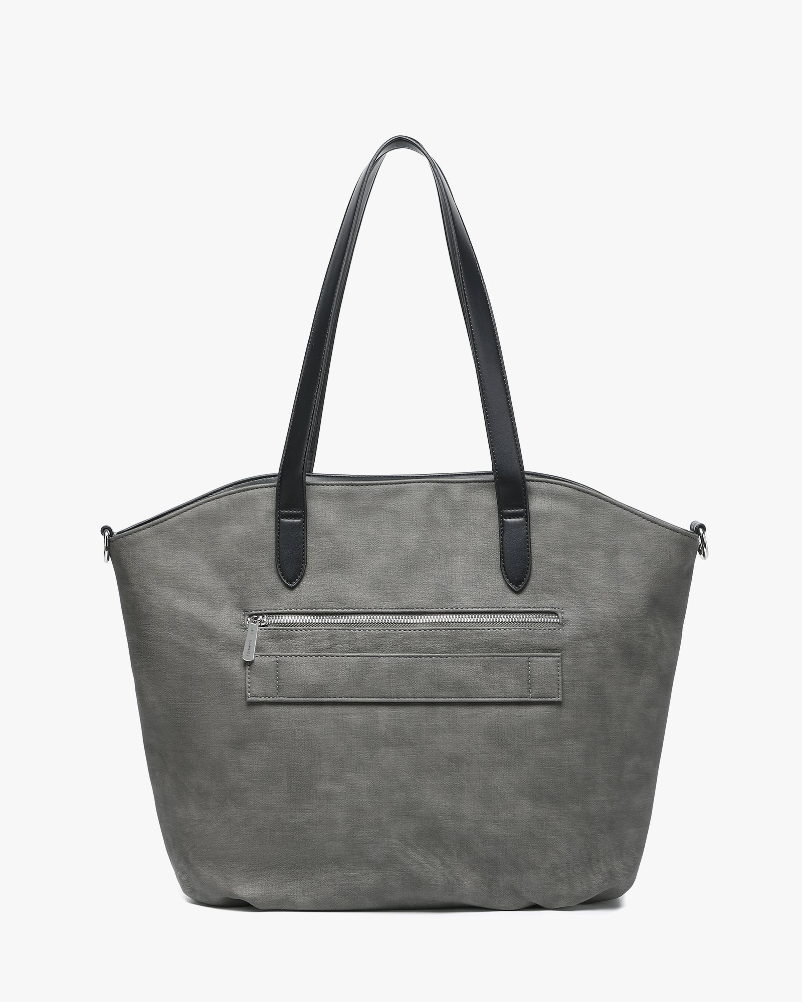 Florence Classic Laptop Tote - Fits up to 17.3" - Dark Gray Rustic