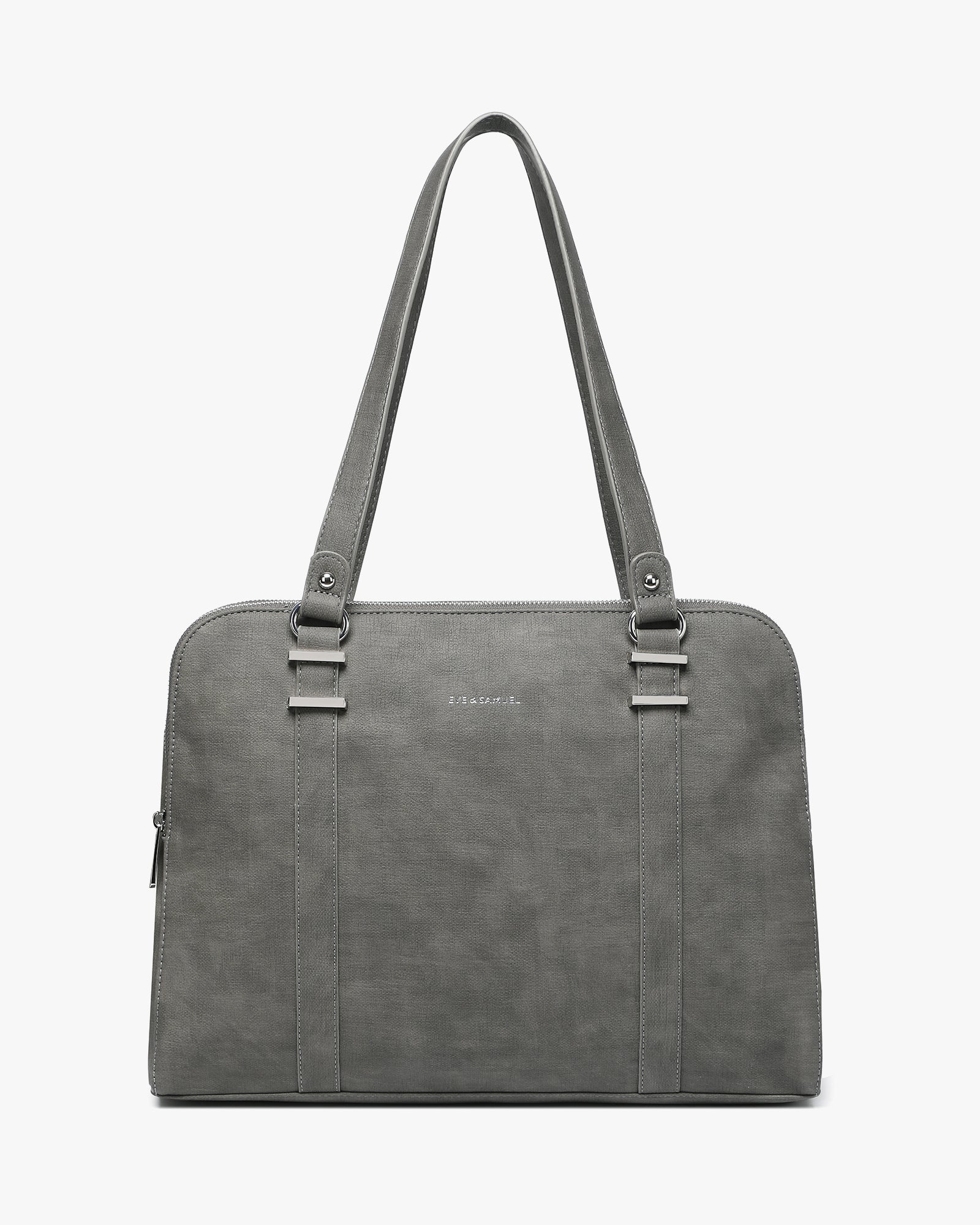 Victoria Iconic Laptop Tote - Fits up to 14" - Dark Gray Rustic