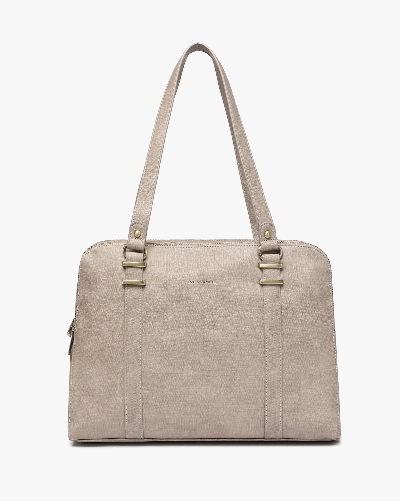 Victoria Iconic Laptop Tote - Fits up to 14" - Nude Rustic