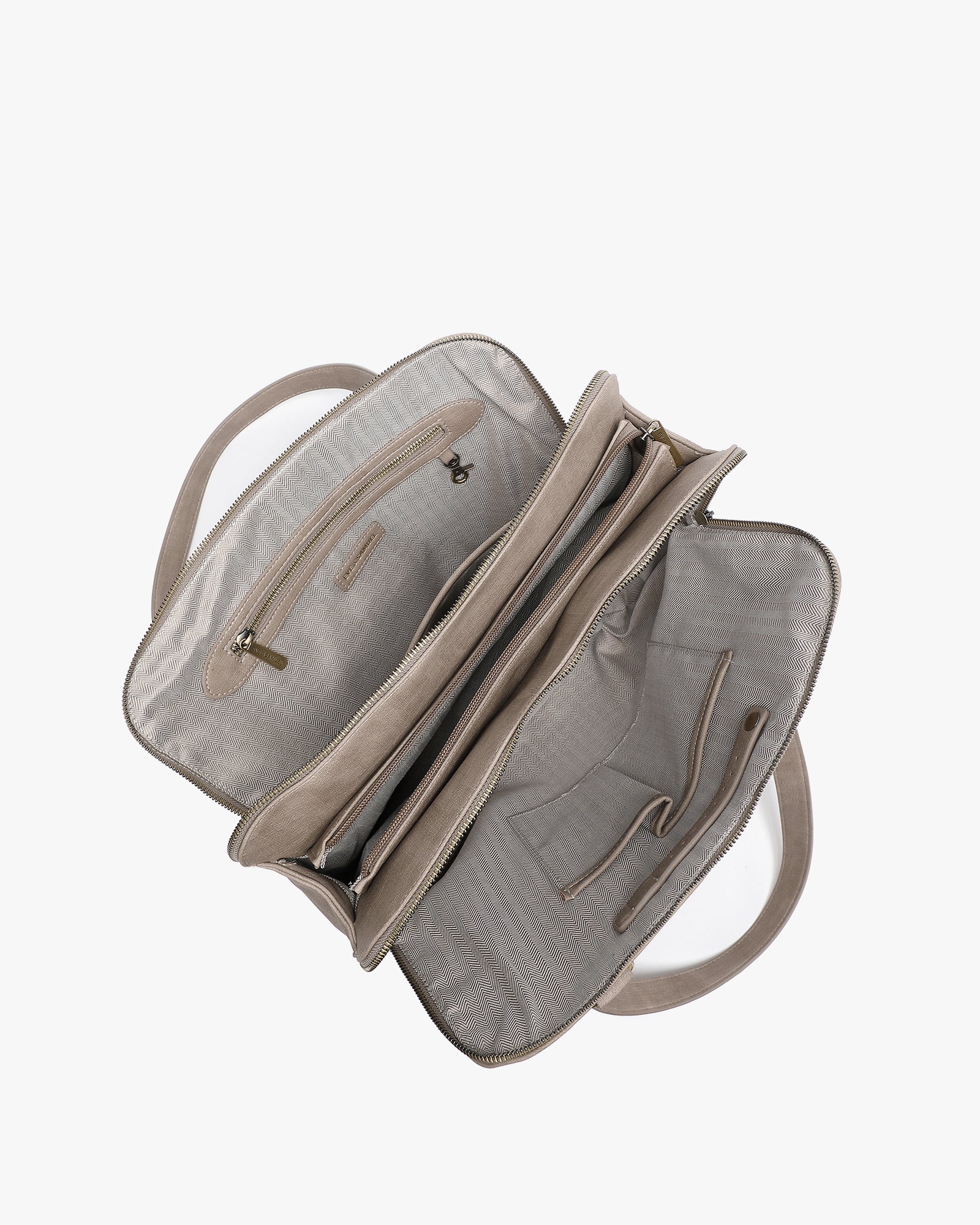 Victoria Iconic Laptop Tote - Fits up to 14" - Nude Rustic