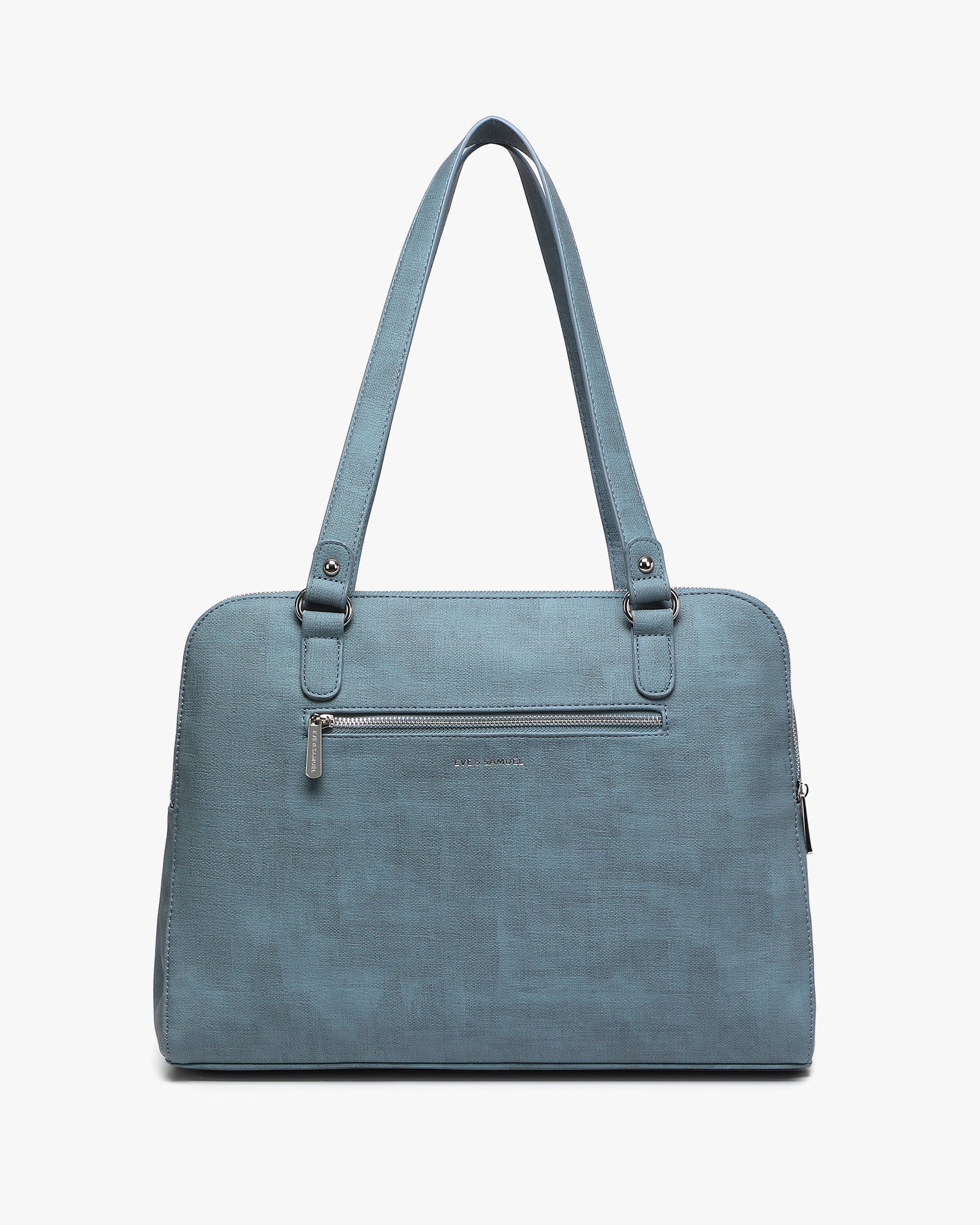 Victoria Iconic Laptop Tote - Fits up to 14" - Blue Rustic