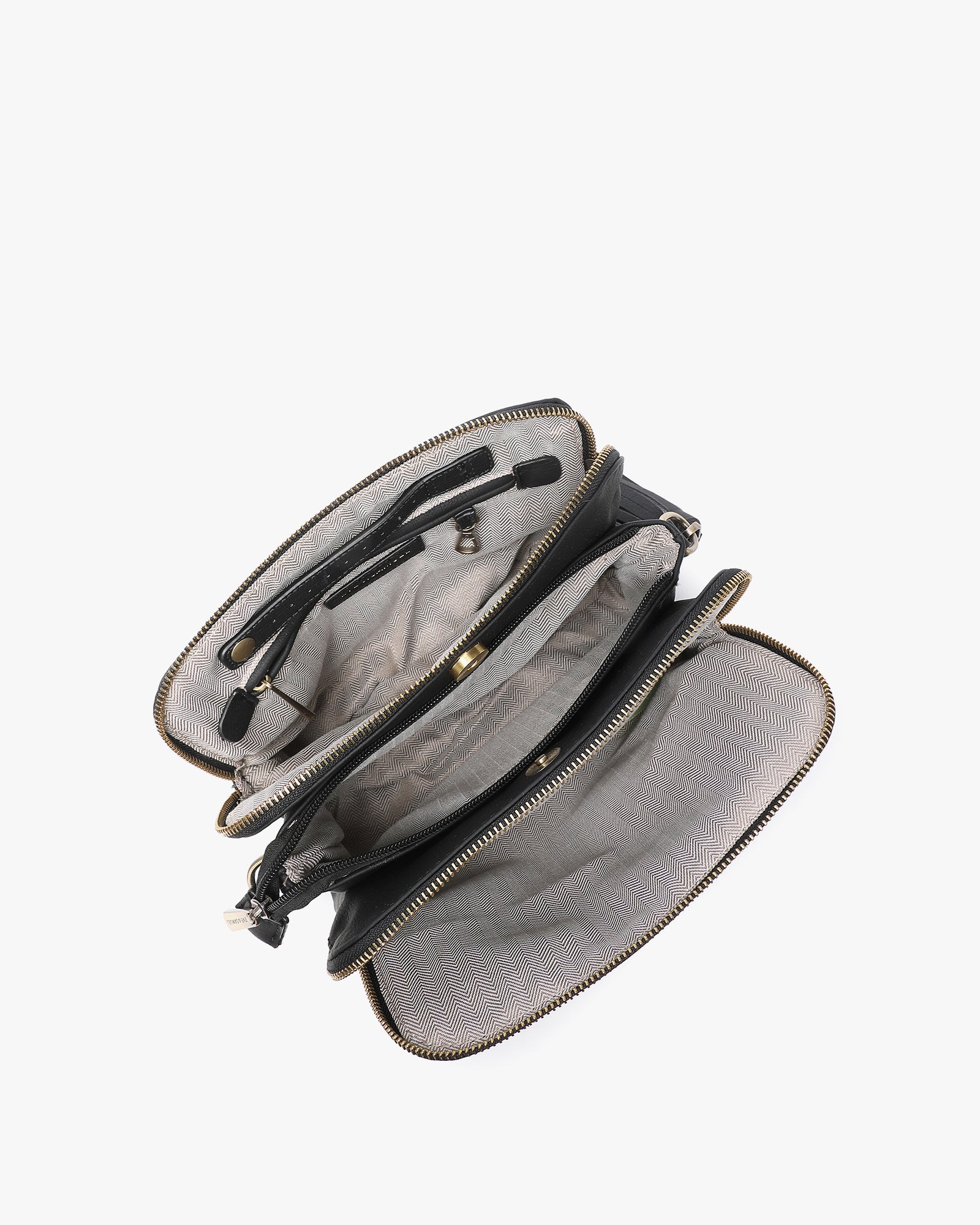 Clara Timeless Crossbody - Black Rustic