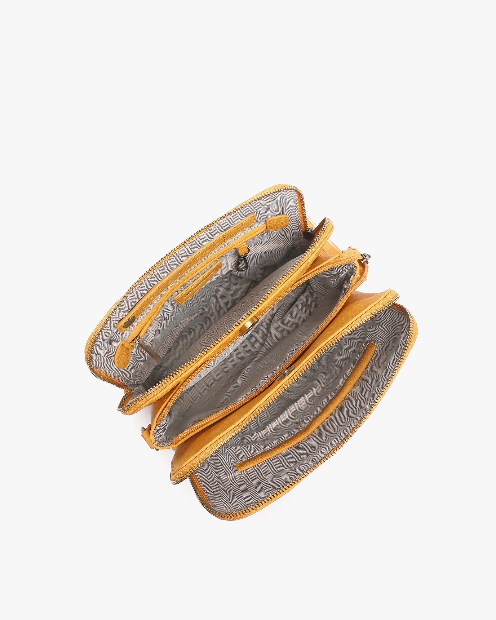 Clara Timeless Crossbody - Mustard Rustic