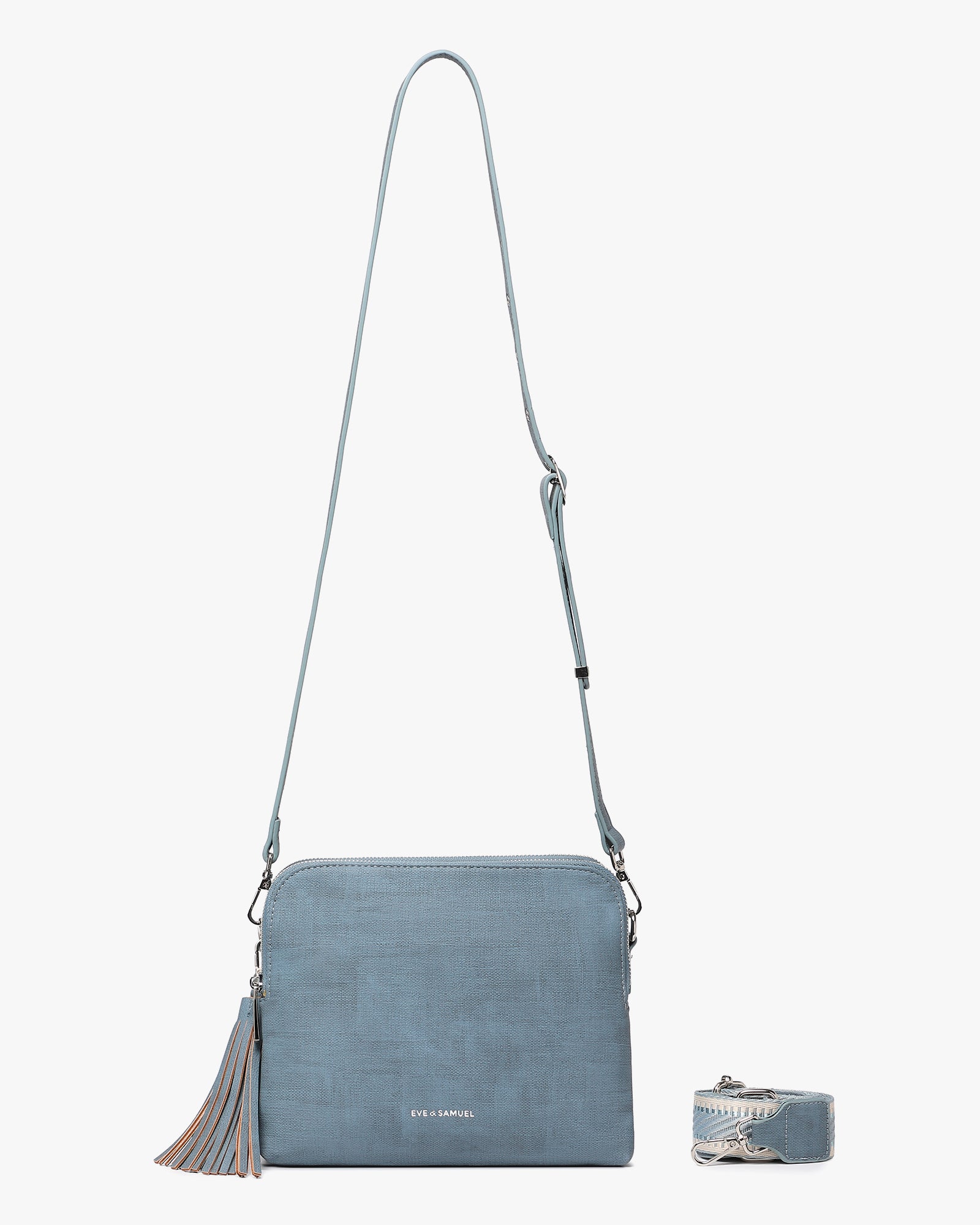 Clara Timeless Crossbody - Blue Rustic