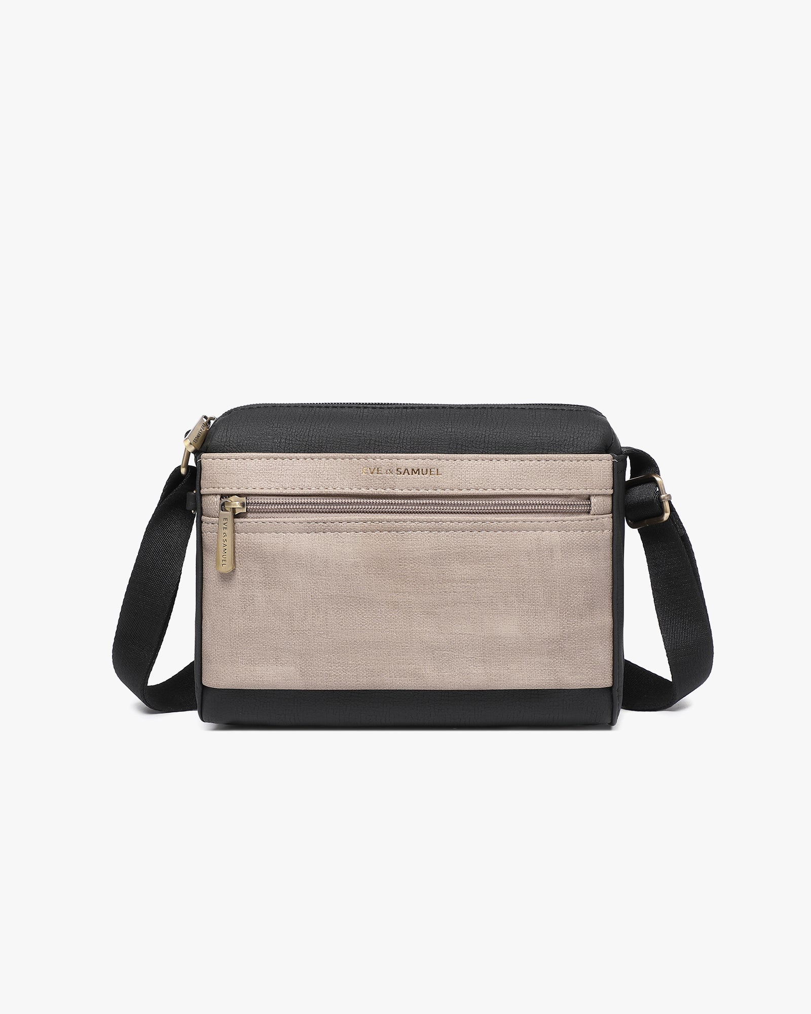 Vera Timeless Crossbody - Black-Nude Rustic