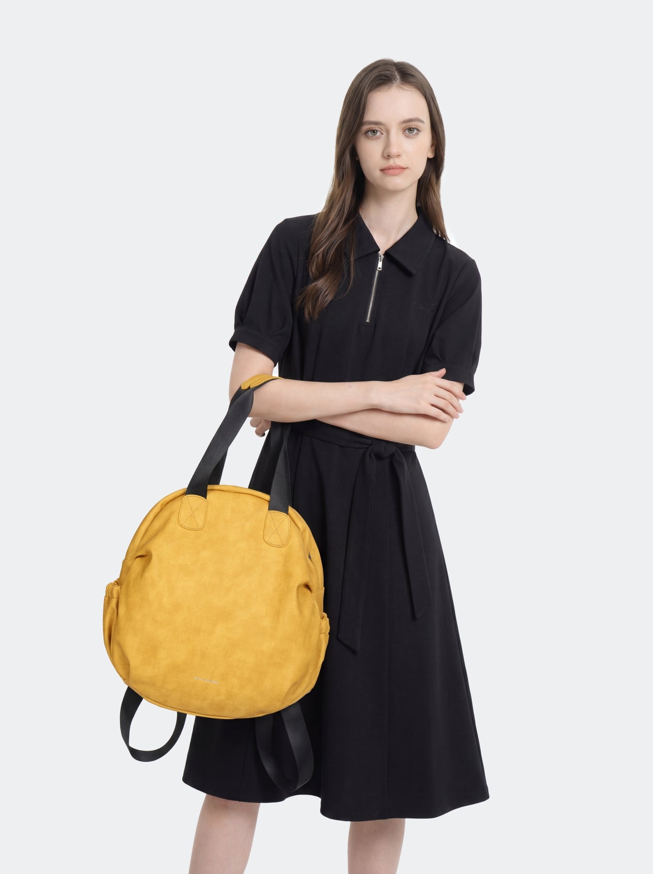 Ruby Multi-Functional Laptop Backpack - Fits up to 15.6" - Mustard Rustic