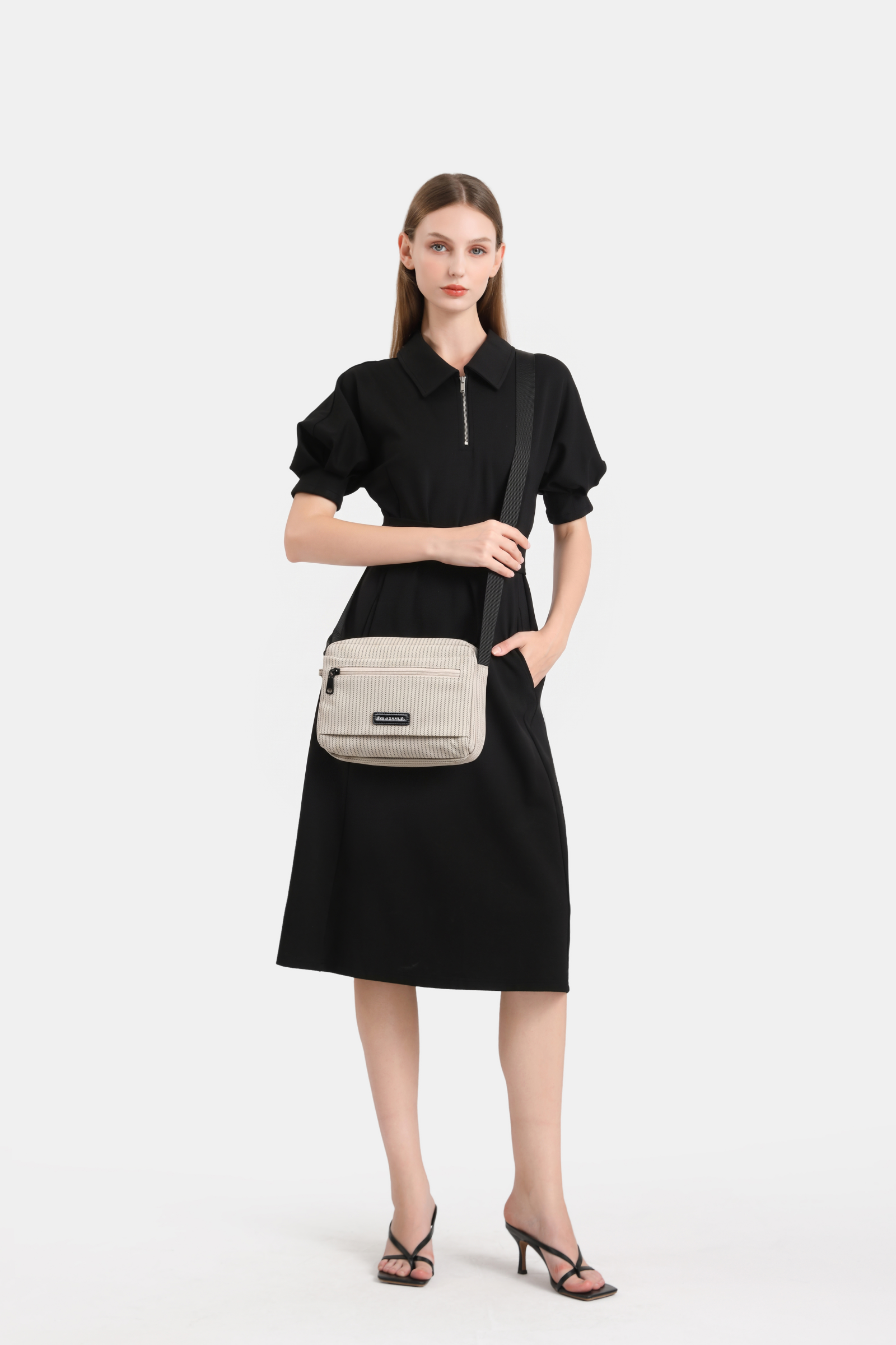Vera Timeless Crossbody - White Matrix