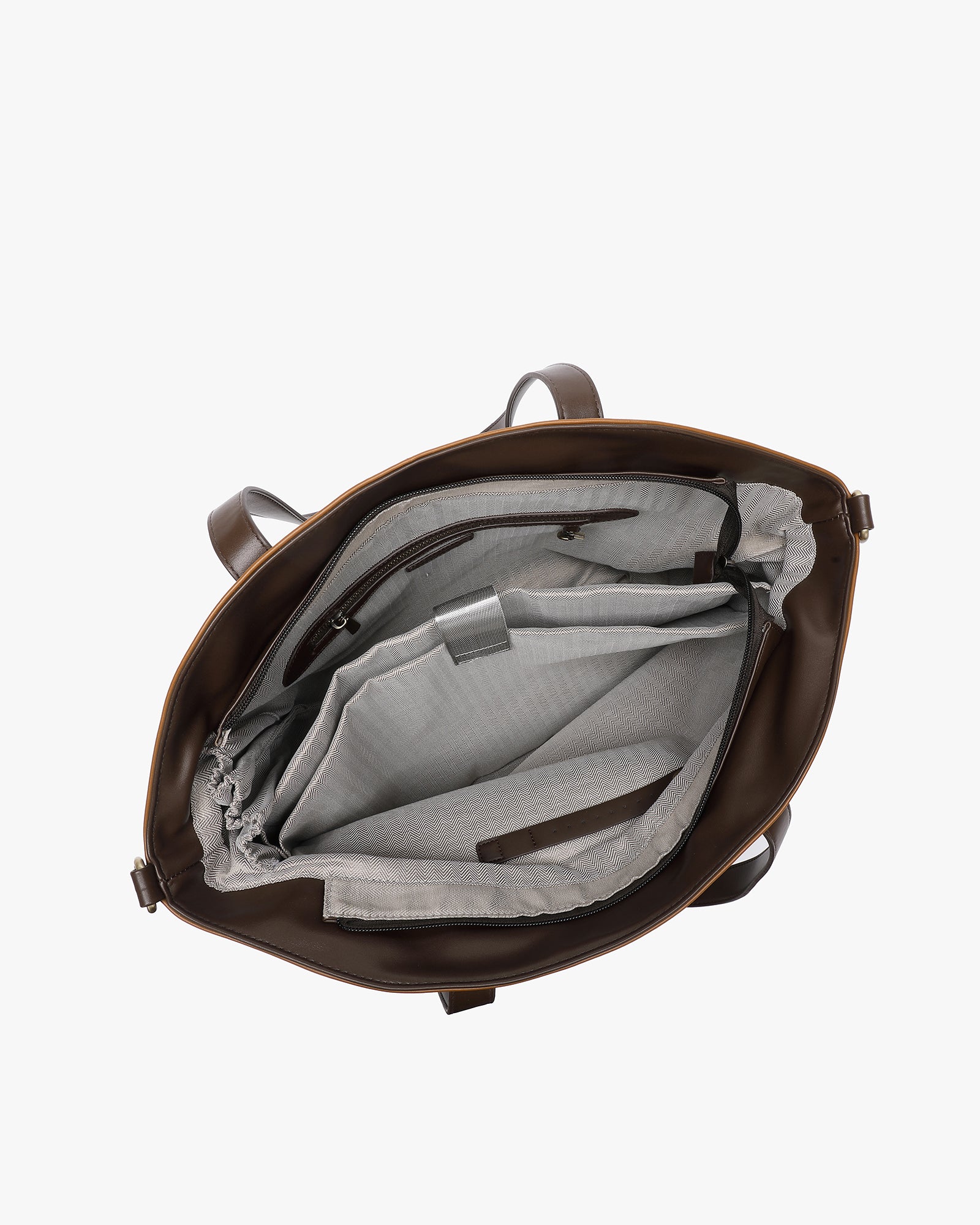 Florence Classic Laptop Tote - Fits up to 17.3" - Brown