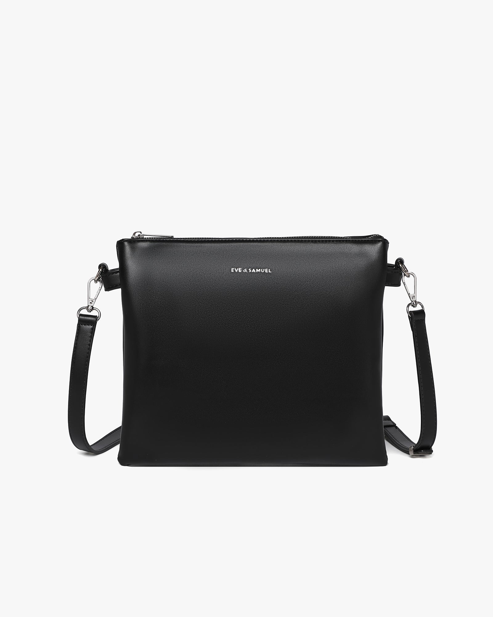 Julia Iconic Crossbody - Black Saffiano