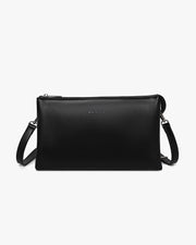 Helena Iconic Crossbody - Black Saffiano