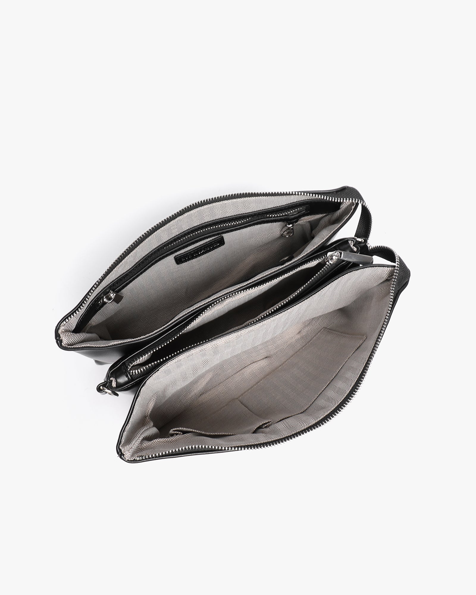 Helena Iconic Crossbody - Black Saffiano