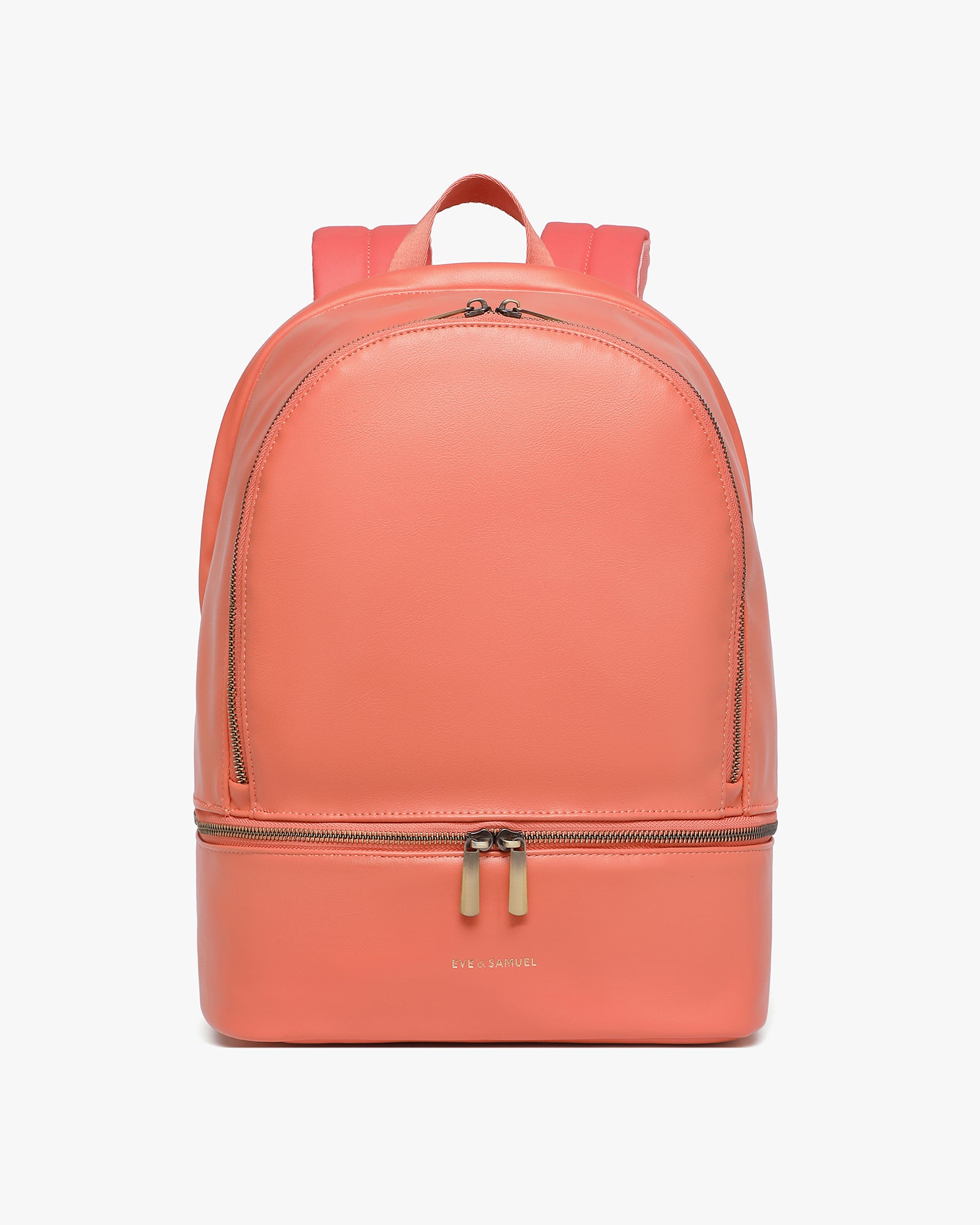 Natalie Multi-Functional Laptop Backpack - Fits up to 14" - Salmon