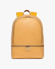 Natalie Multi-Functional Laptop Backpack - Fits up to 14" - Mustard