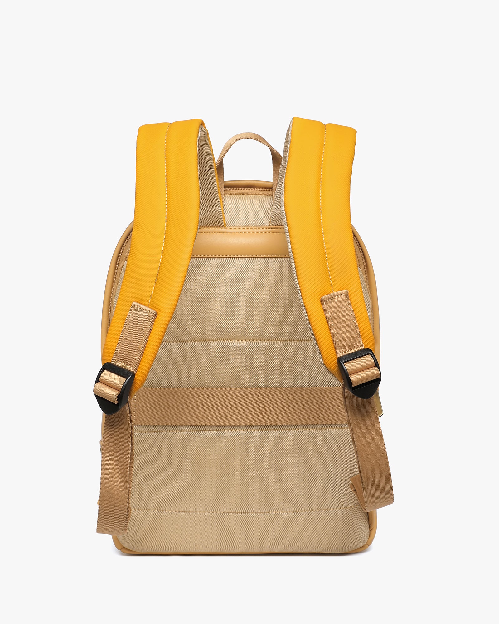 Natalie Multi-Functional Laptop Backpack - Fits up to 14" - Mustard