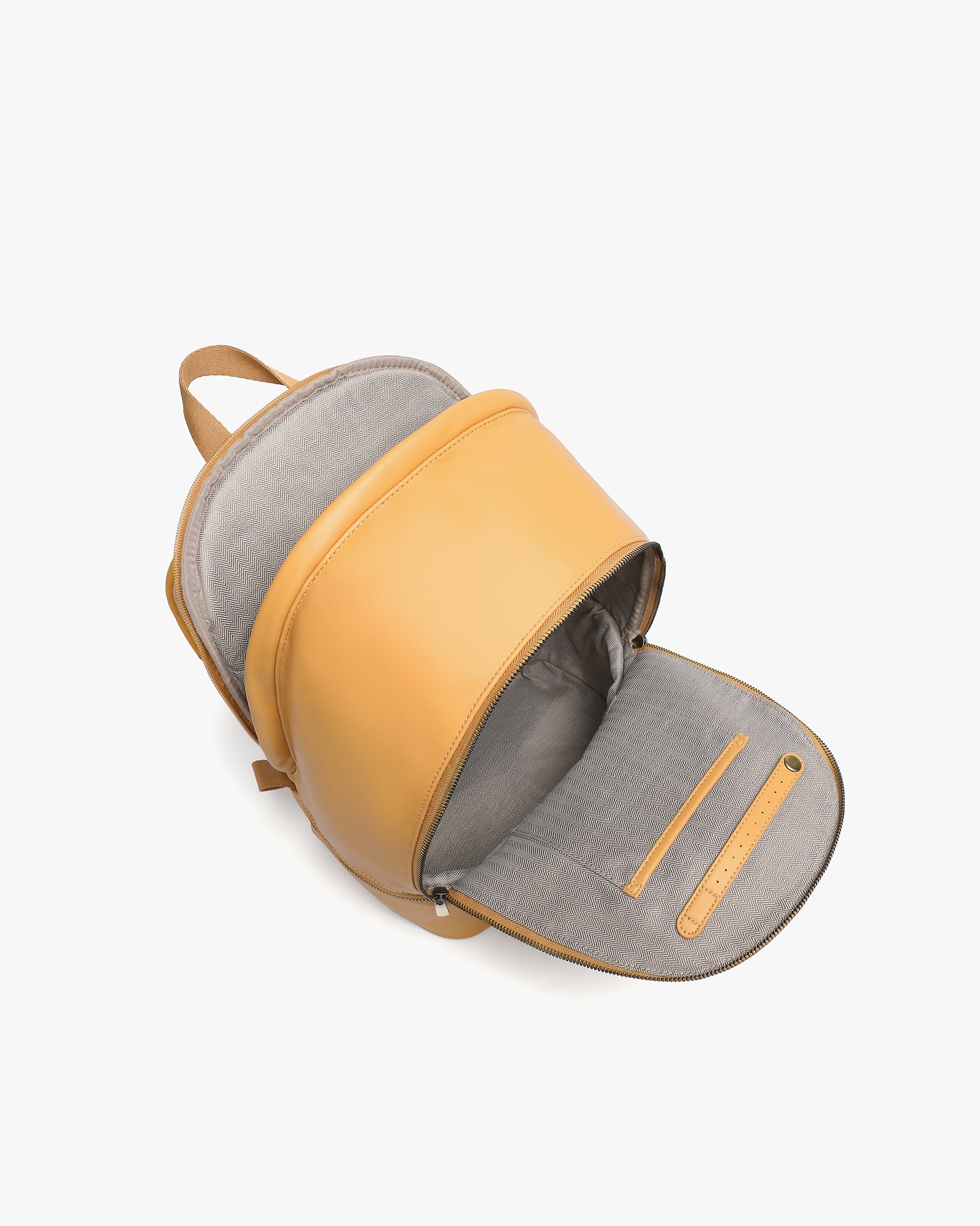 Natalie Multi-Functional Laptop Backpack - Fits up to 14" - Mustard