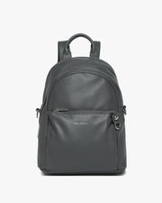 Diana Convertible Backpack - Pebbled Dark Gray