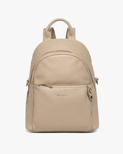 Diana Convertible Backpack - Pebbled Khaki