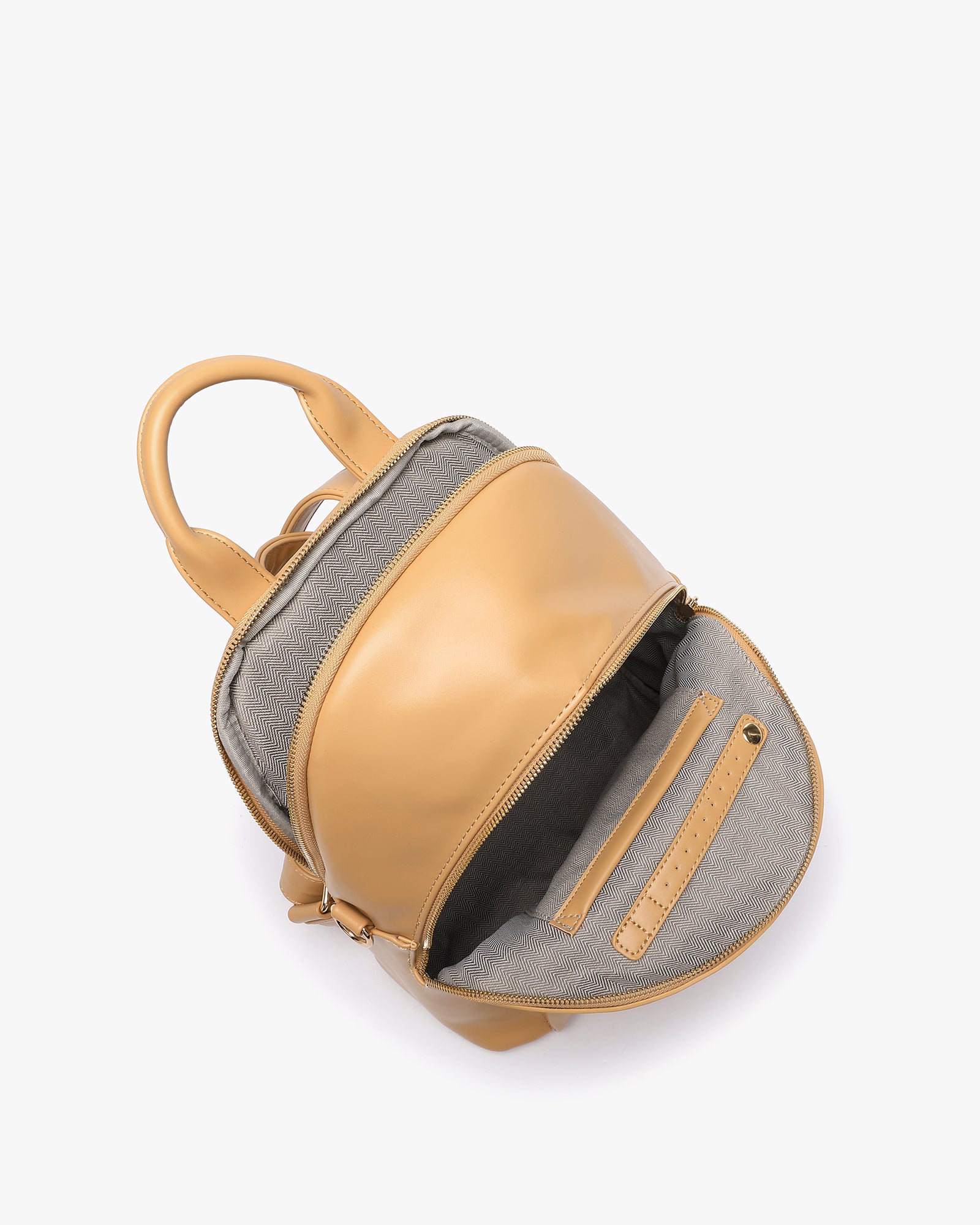Diana Convertible Backpack - Polished Caramel