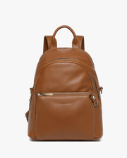 Diana Convertible Backpack - Pebbled Brown