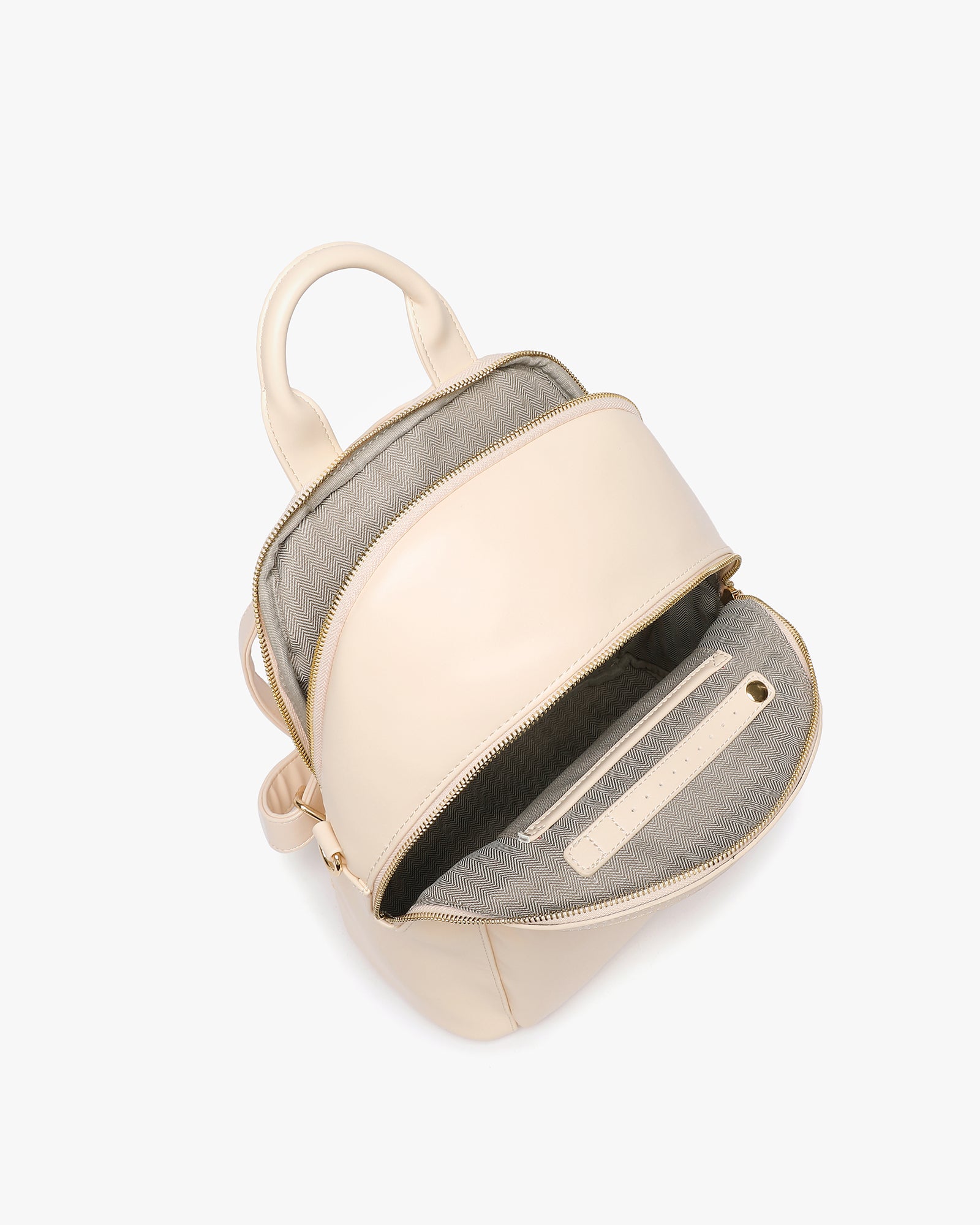 Diana Convertible Backpack - Polished Cream