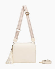 Clara Timeless Crossbody - Matte Cream