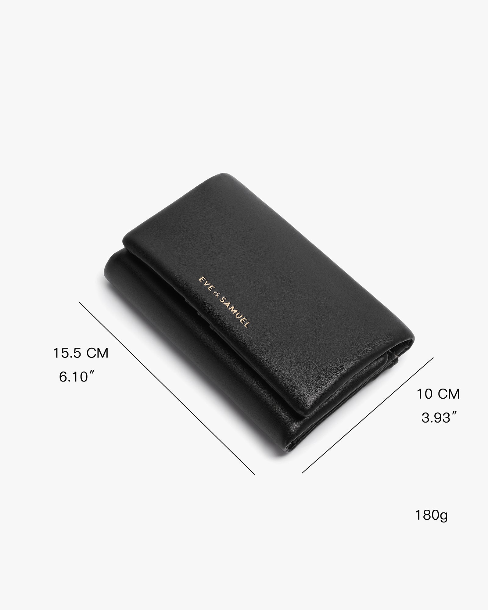 Emma Timeless Small Wallet - Dark Silver