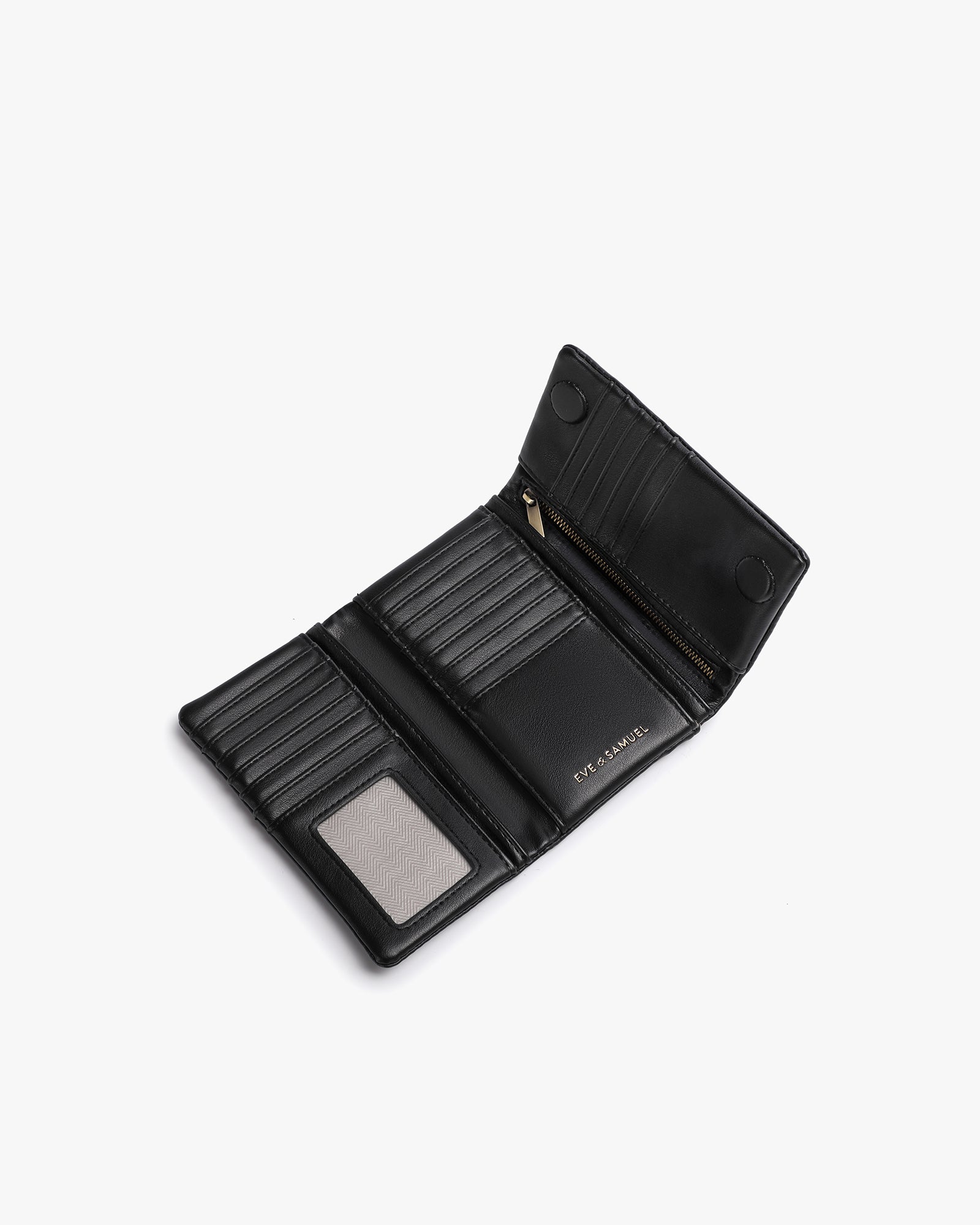 Emma Timeless Small Wallet - Matte Black