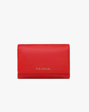 Emma Timeless Small Wallet - Matte Red