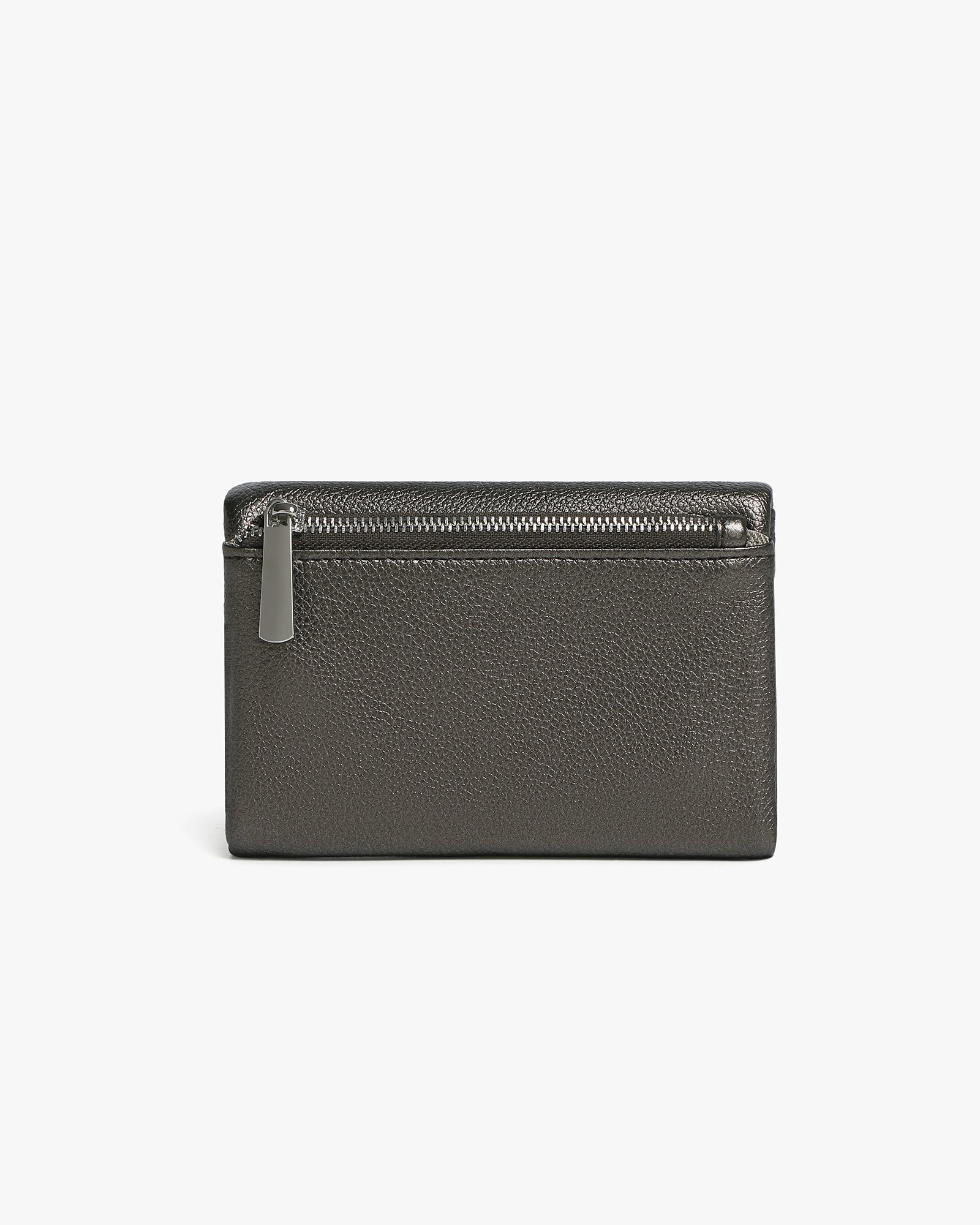 Emma Timeless Small Wallet - Dark Silver