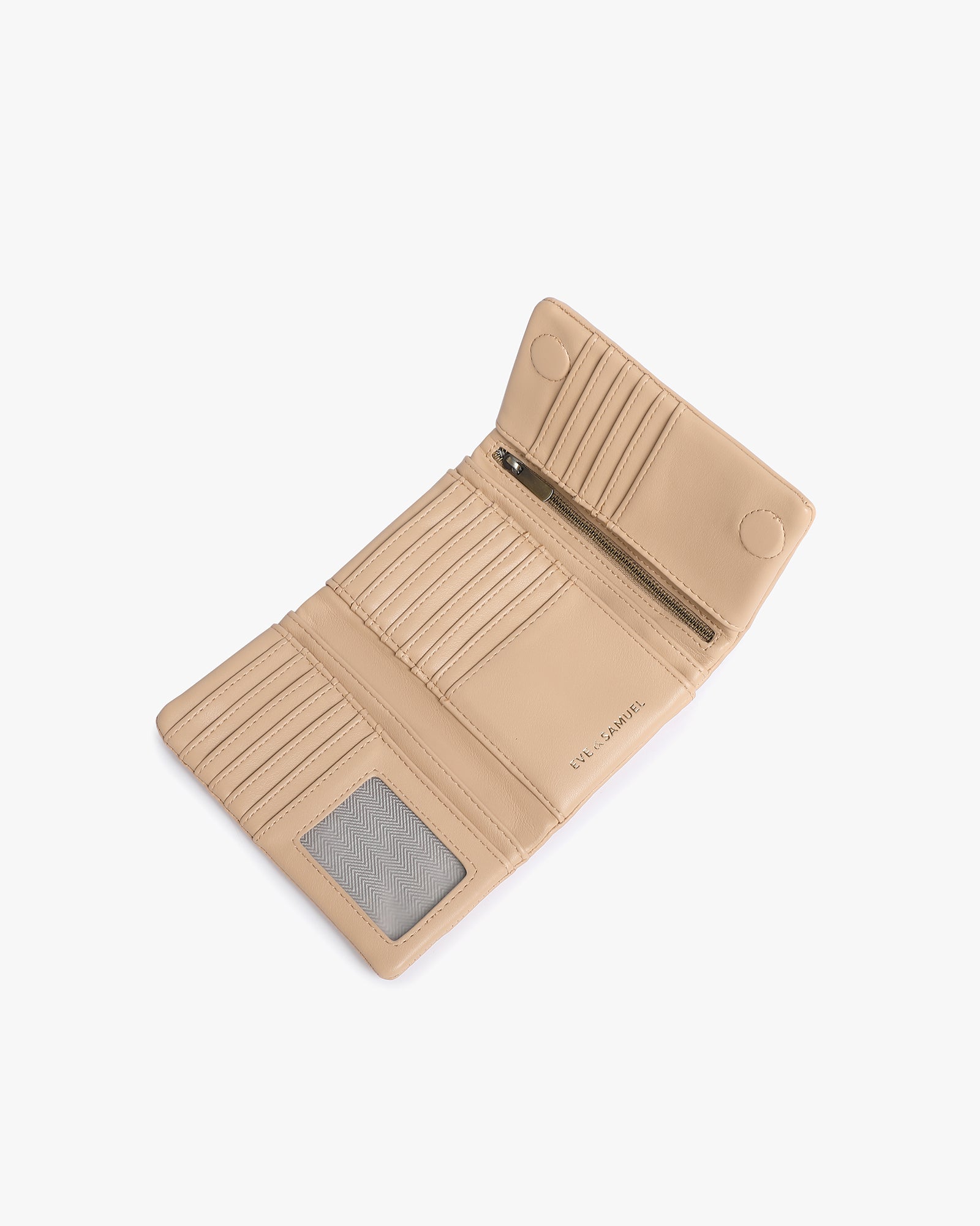 Emma Timeless Small Wallet - Sand