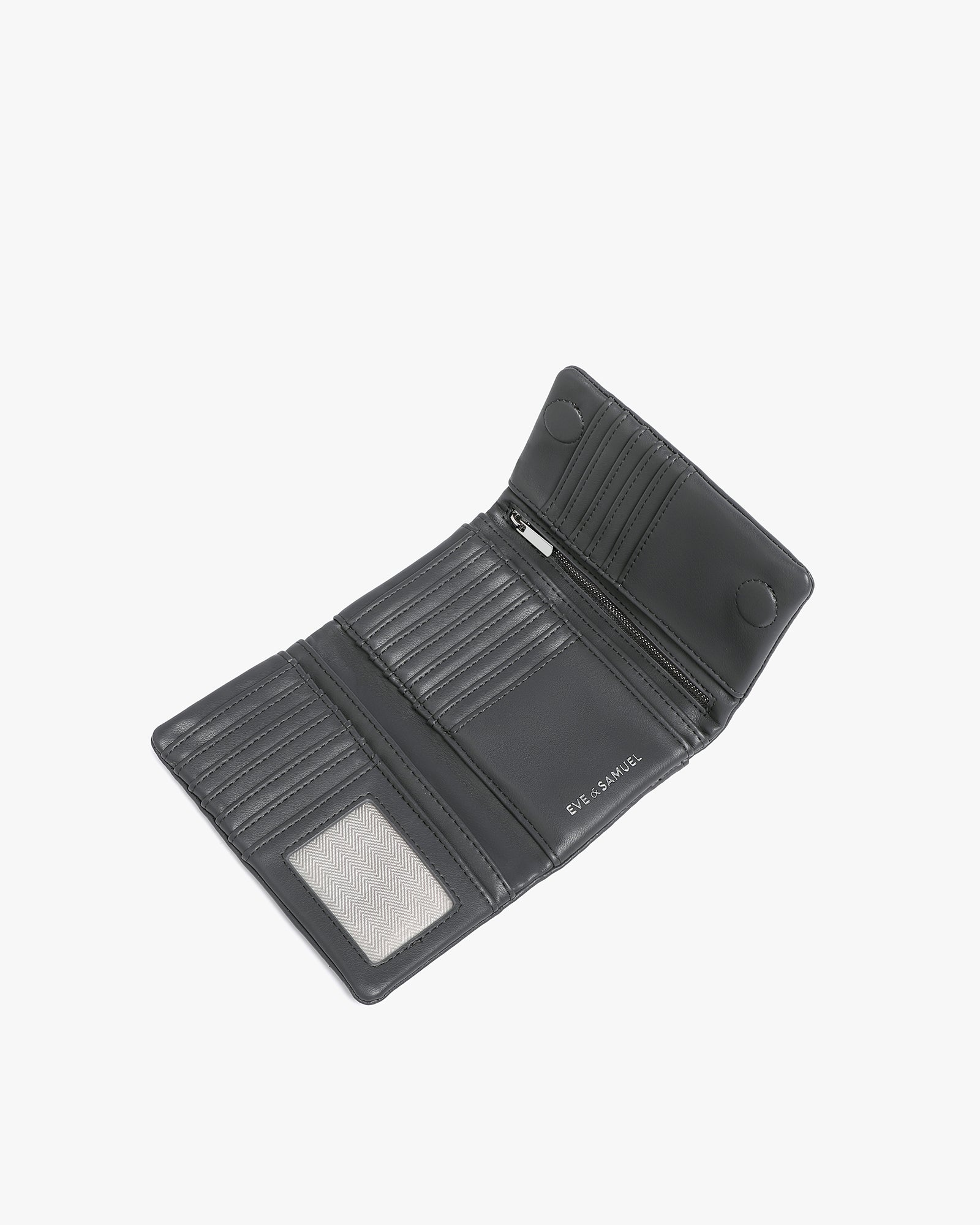 Emma Timeless Small Wallet - Matte Dark Gray