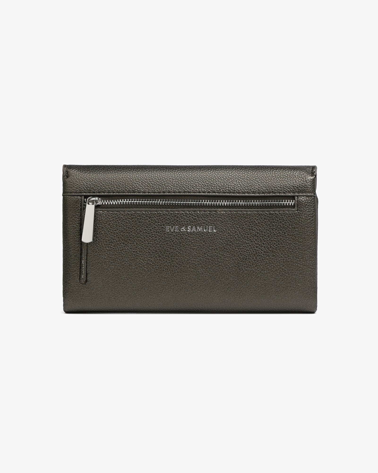Sophia Iconic Large Wallet - Dark Silver