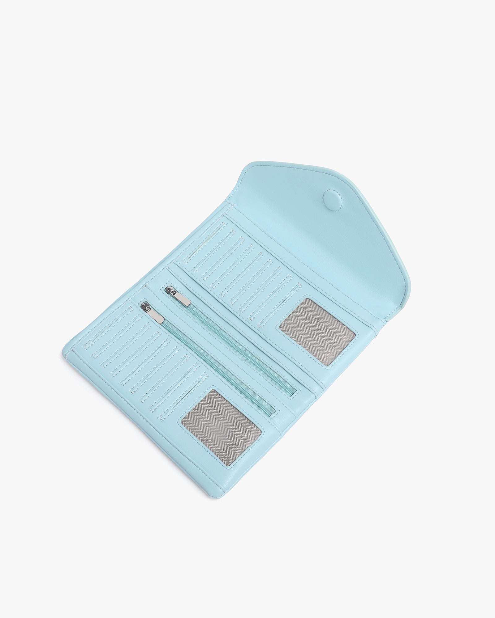 Sophia Iconic Large Wallet - Light Blue