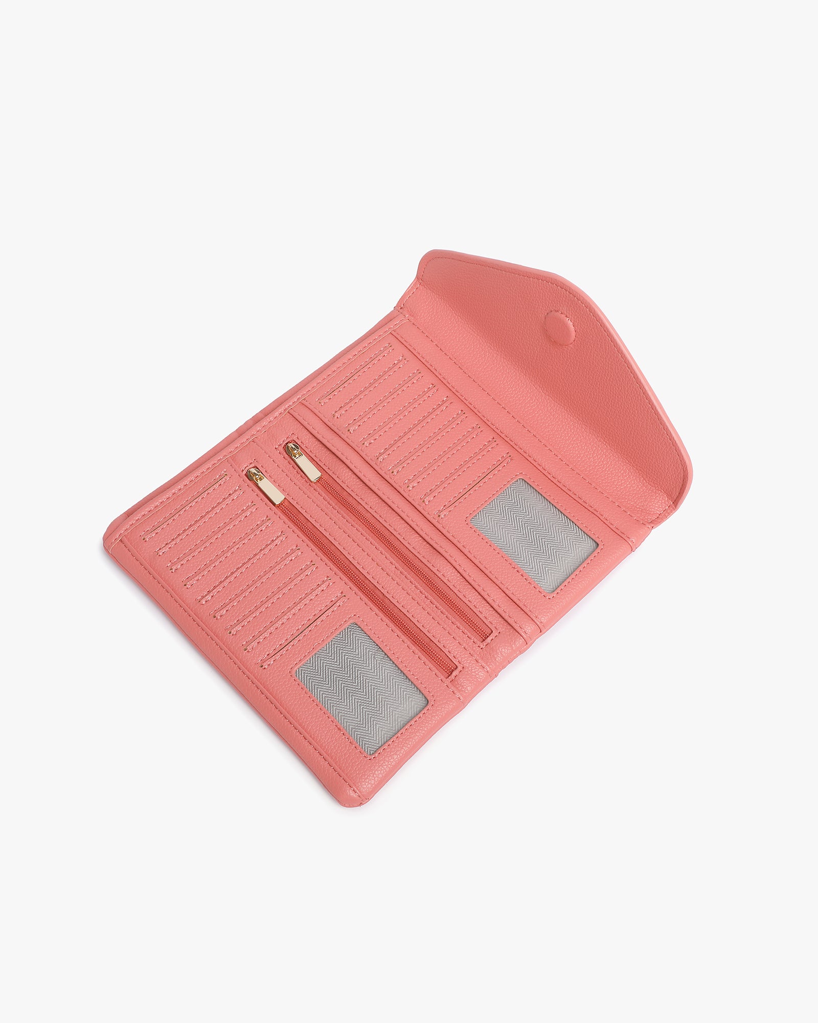 Sophia Iconic Large Wallet - Salmon