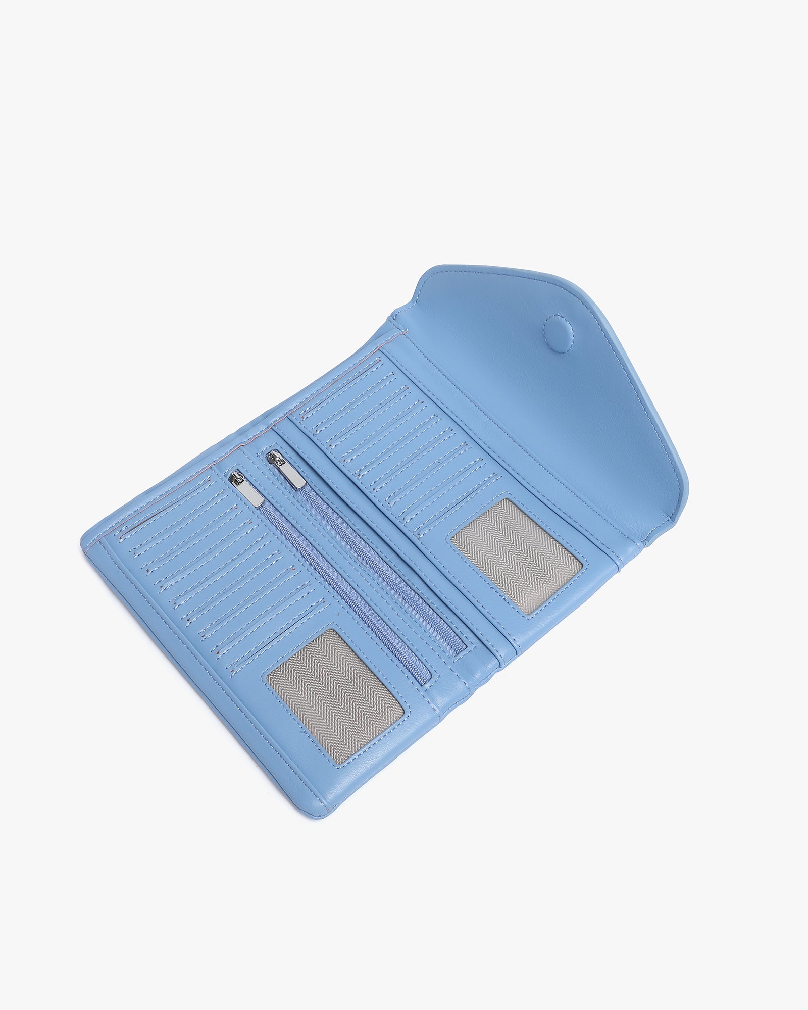 Sophia Iconic Large Wallet - Lavender Blue