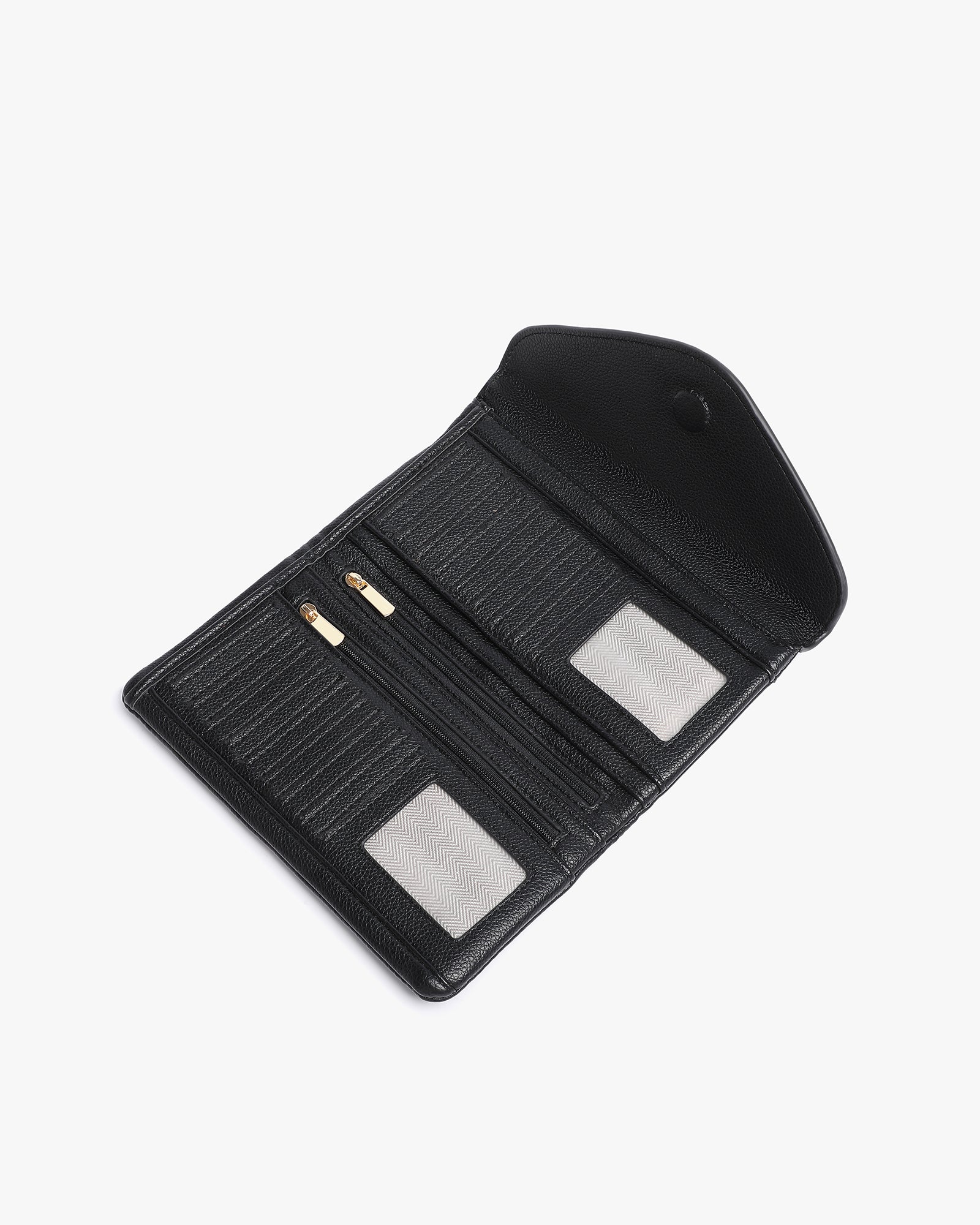Sophia Iconic Large Wallet - Black