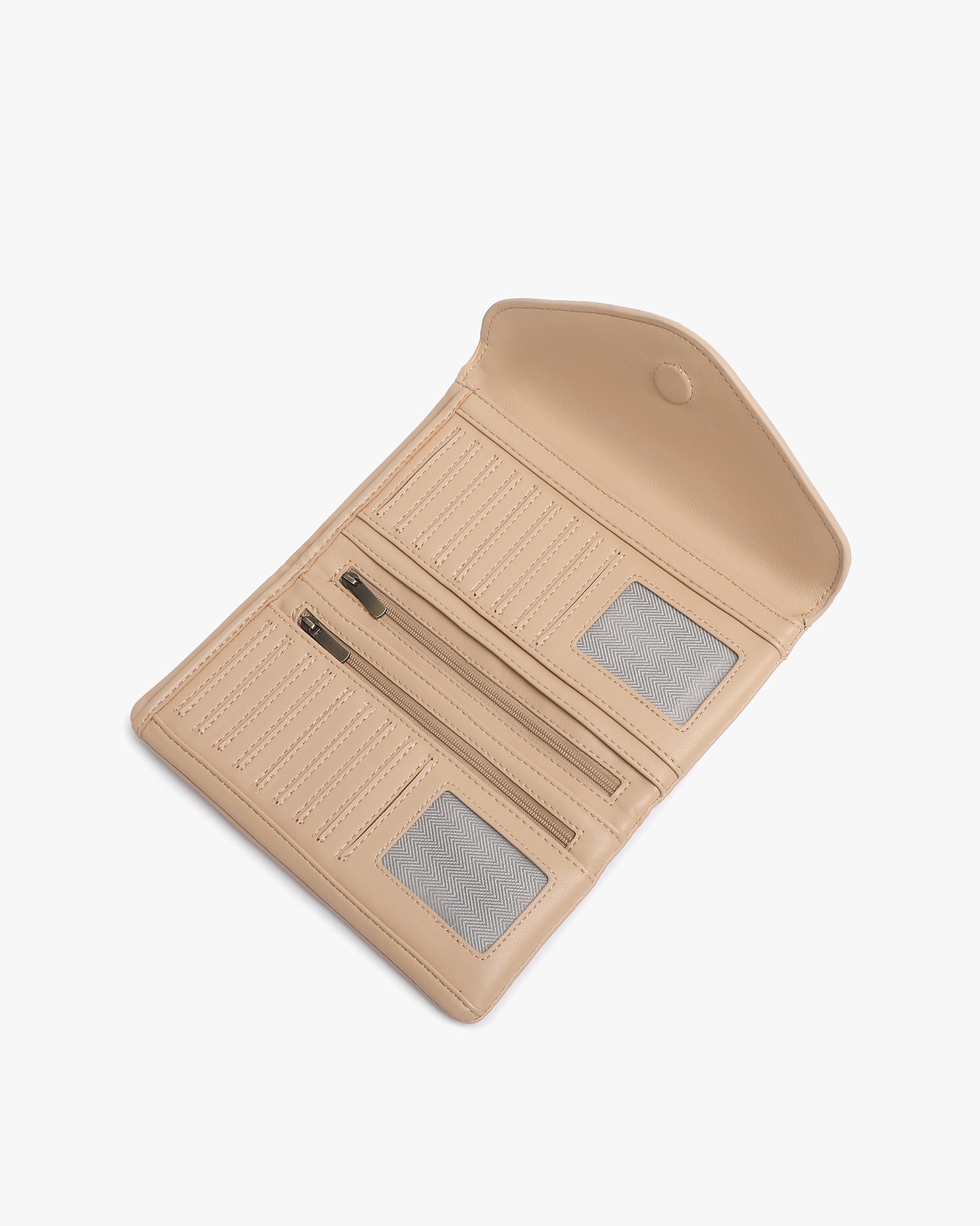Sophia Iconic Large Wallet - Sand
