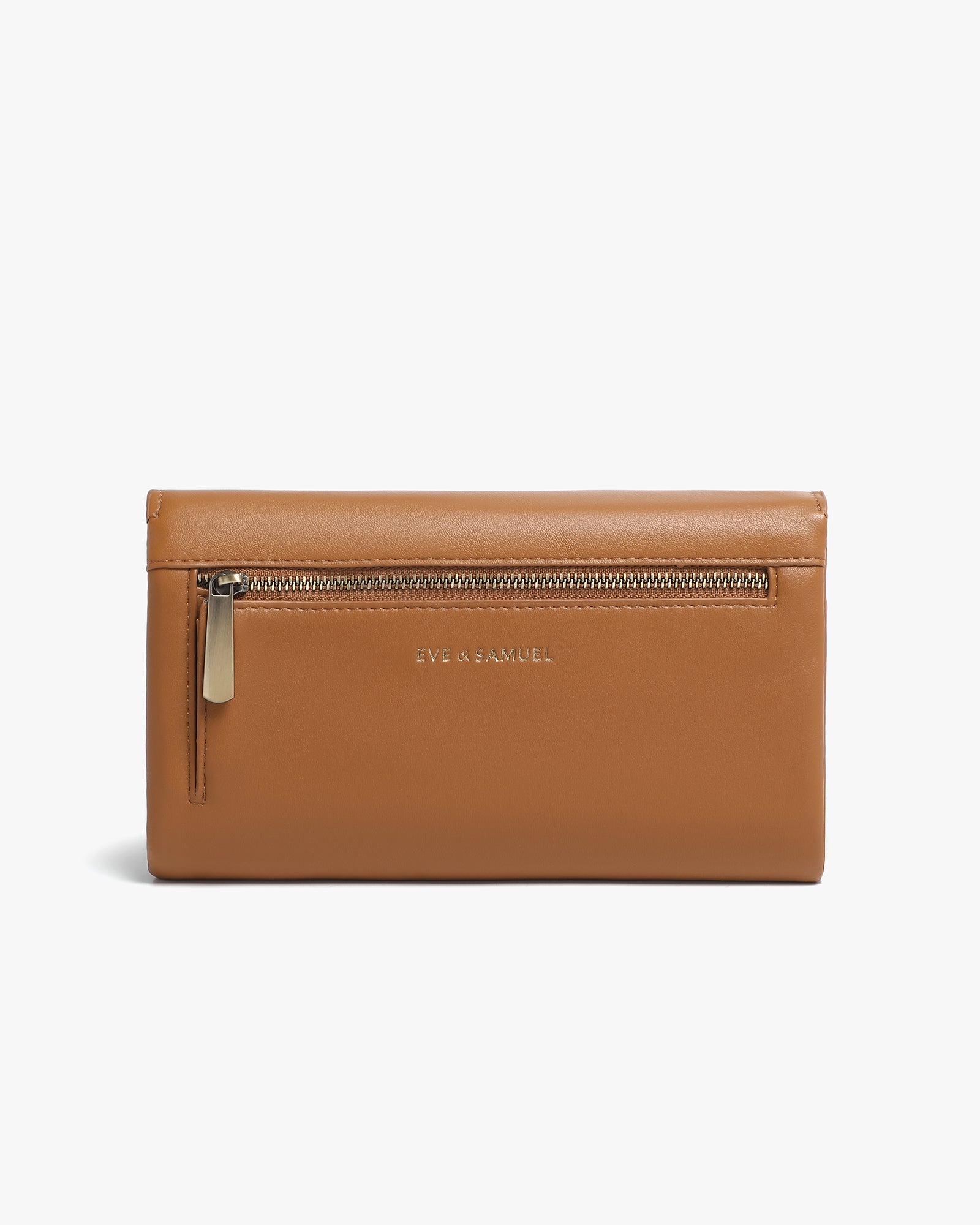 Sophia Iconic Large Wallet - Matte Brown