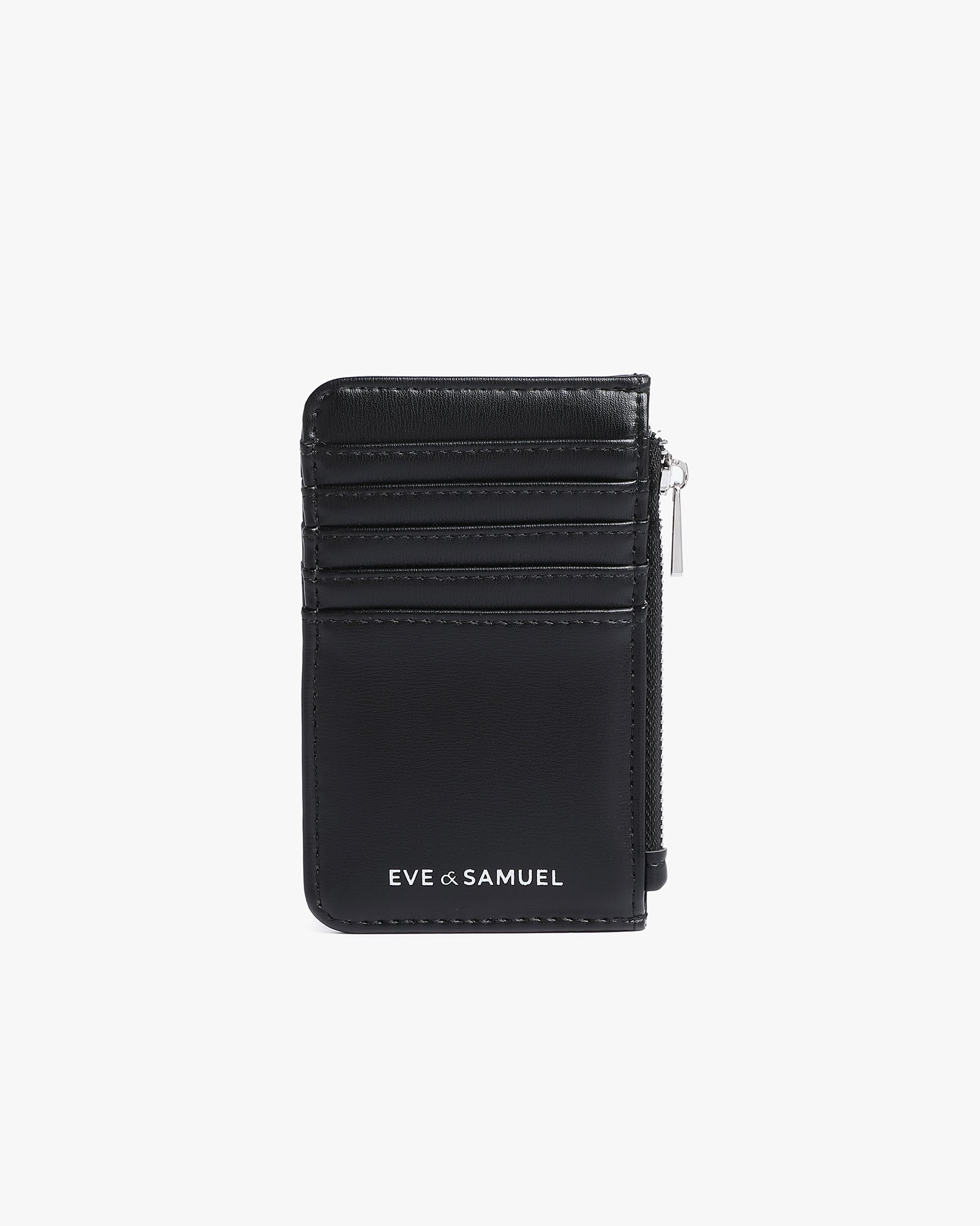 Rose Timeless Mini Wallet - Black Saffiano