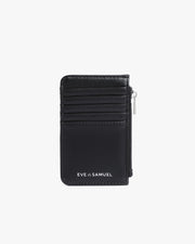 Rose Timeless Mini Wallet - Black Saffiano