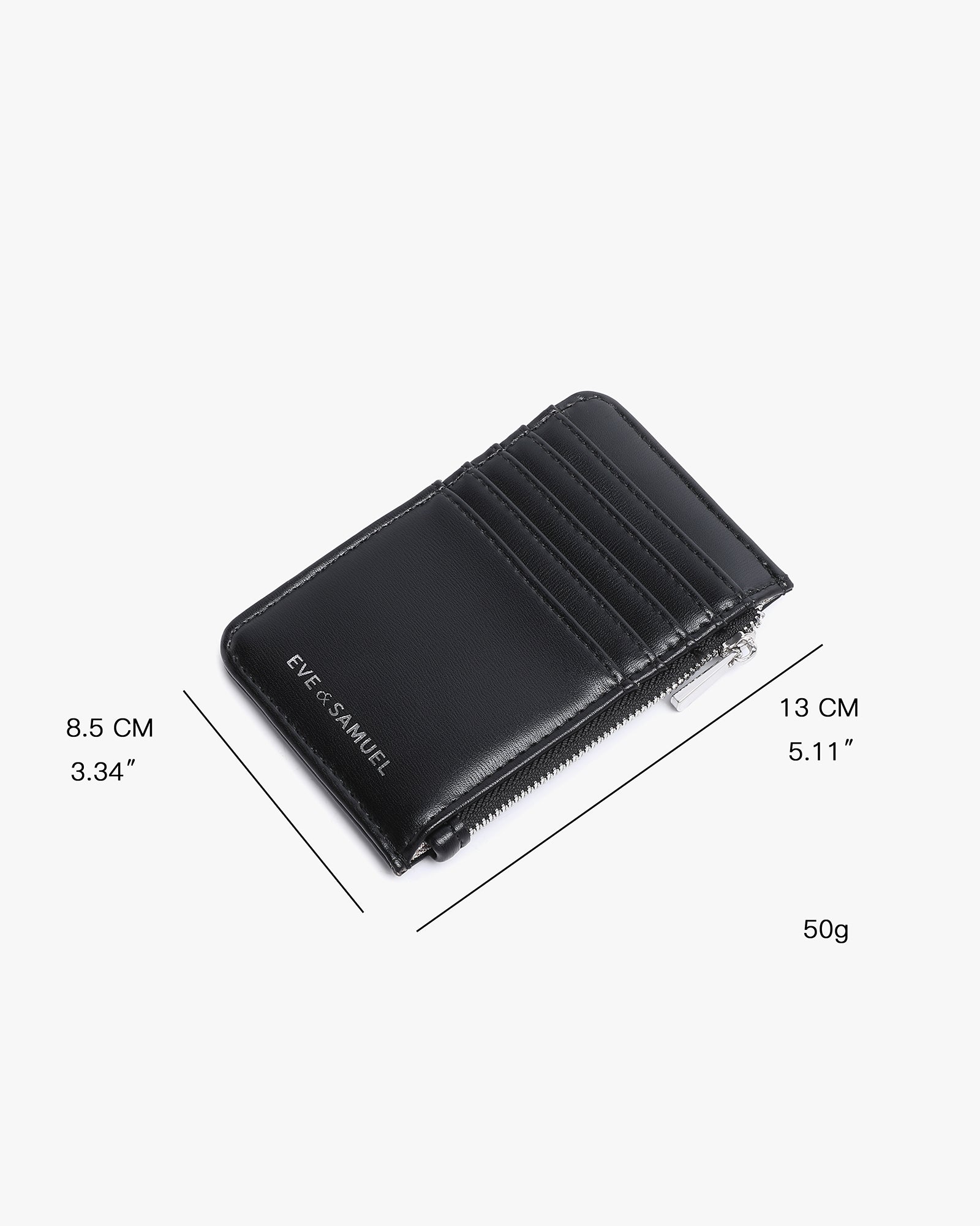 Rose Timeless Mini Wallet - Dark Gray